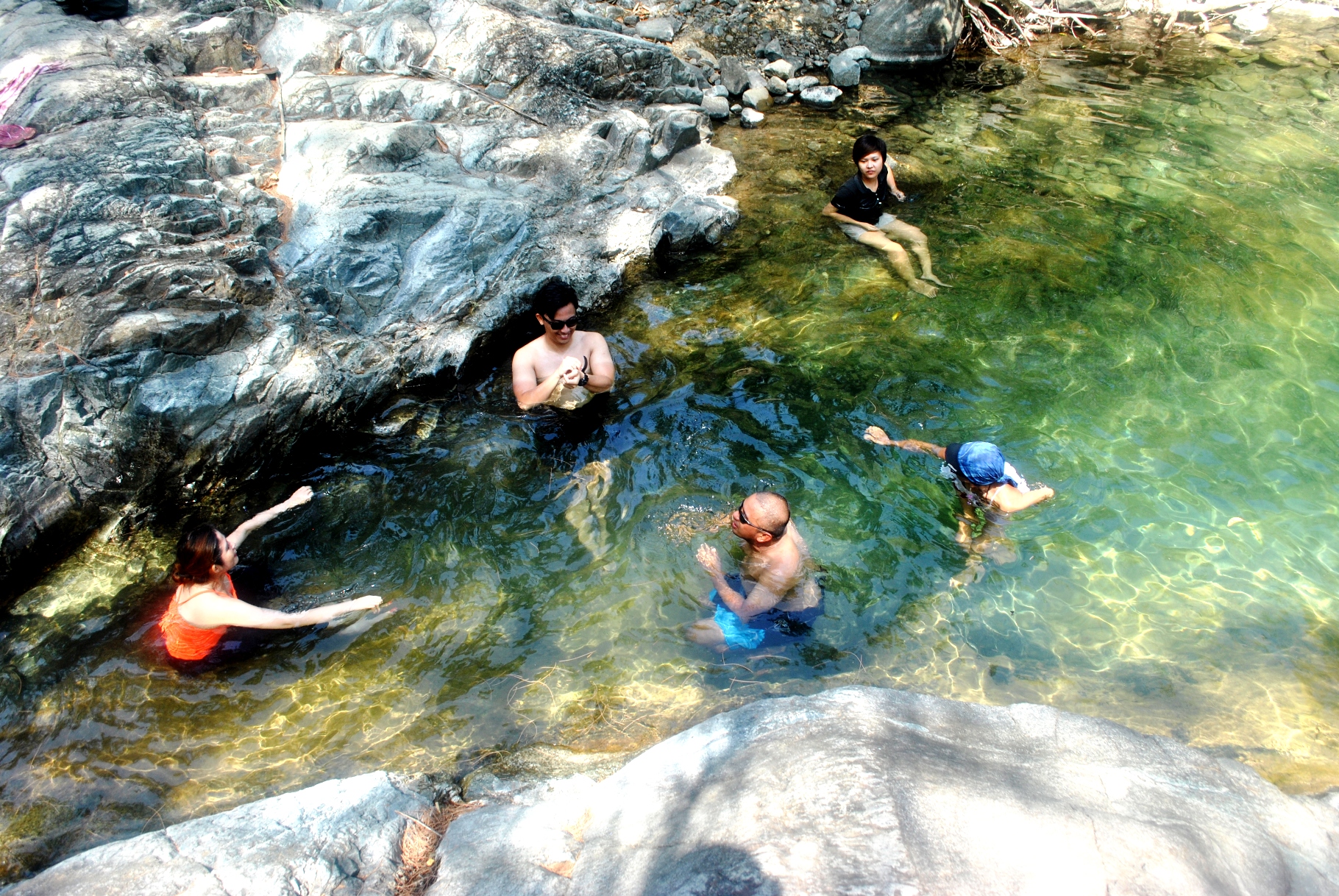 5 - swimming hole at sampaloc falls