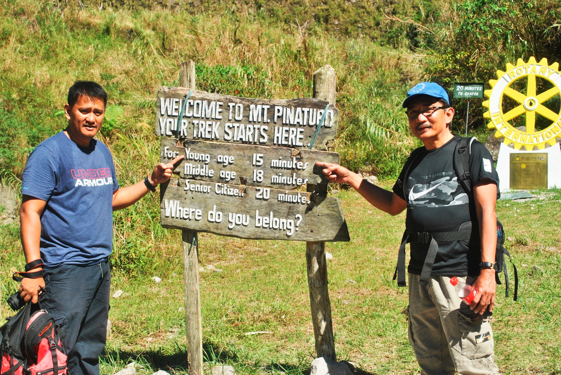 1256 pm - taking the trail for young hikers