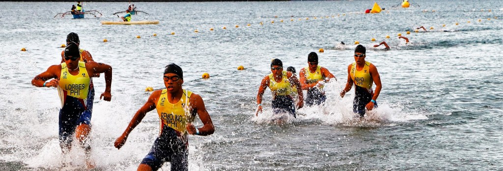 Casares, Alcoseba rule National Age Group Triathlon Series in&nbsp;Subic