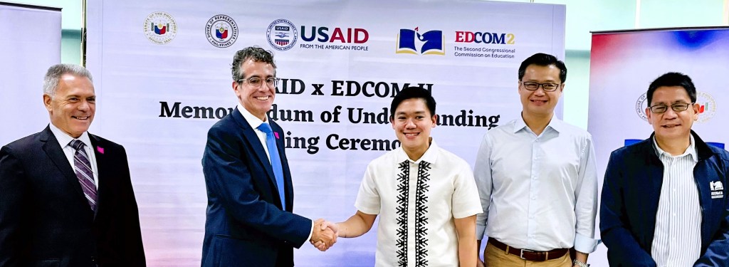 U.S. and Philippine governments launch partnership to advance education sector&nbsp;reforms