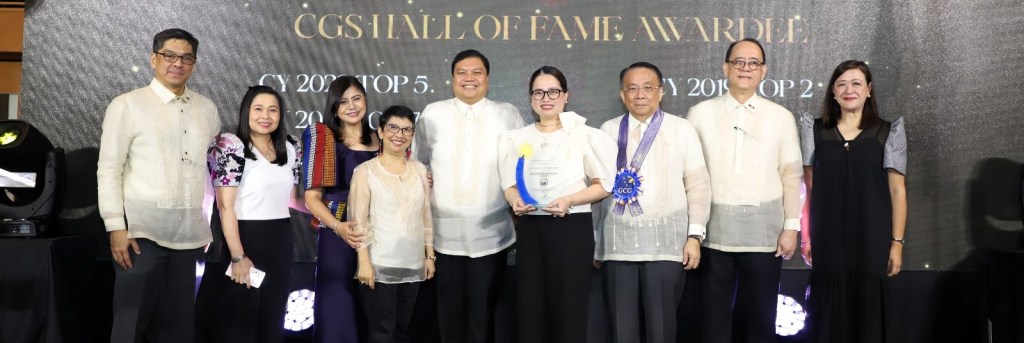 BCDA makes GCG Hall of Fame for corporate&nbsp;governance