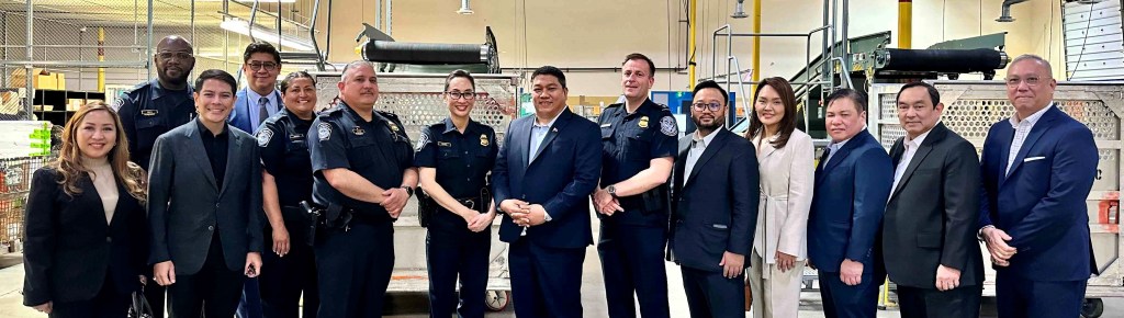 U.S. hosts Philippine Customs officials in security exchange visit at Los Angeles&nbsp;ports