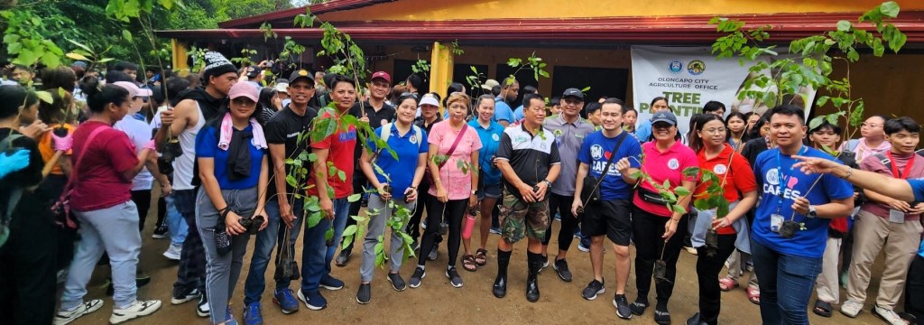 SM and Olongapo agri office plant 1,000 Narra&nbsp;trees