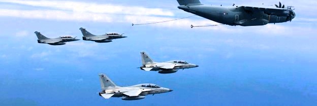 PAF’s newest warplanes drill with French Rafale fighters in air-to-air combat over west&nbsp;Zambales