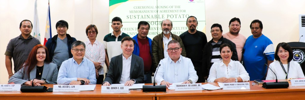URC, DA to continue boosting potato&nbsp;farming