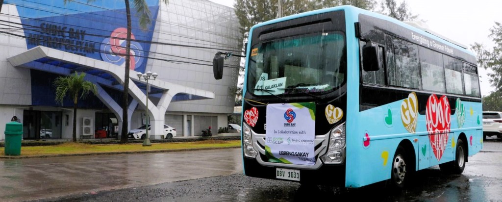 e-PUVs on test run for 2 weeks at Subic&nbsp;Freeport
