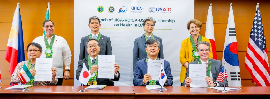Japan, Republic of Korea, United States announce Php1.6-billion partnership to improve health outcomes in&nbsp;BARMM