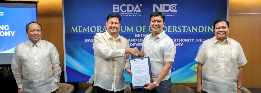 BCDA, NDC sign partnership for New Clark City dev’t 