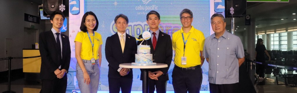 Cebu Pacific Kicks Off Direct Manila-Sapporo&nbsp;Flights
