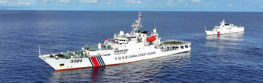 BRP Cabra shadows 2 CCG ships until their exit from PH&nbsp;waters