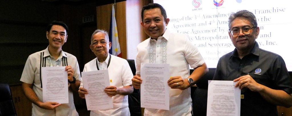 SBMA renews Subicwater&nbsp;franchise