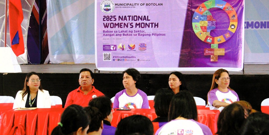 Services caravan caps Botolan Women’s Month&nbsp;celebration