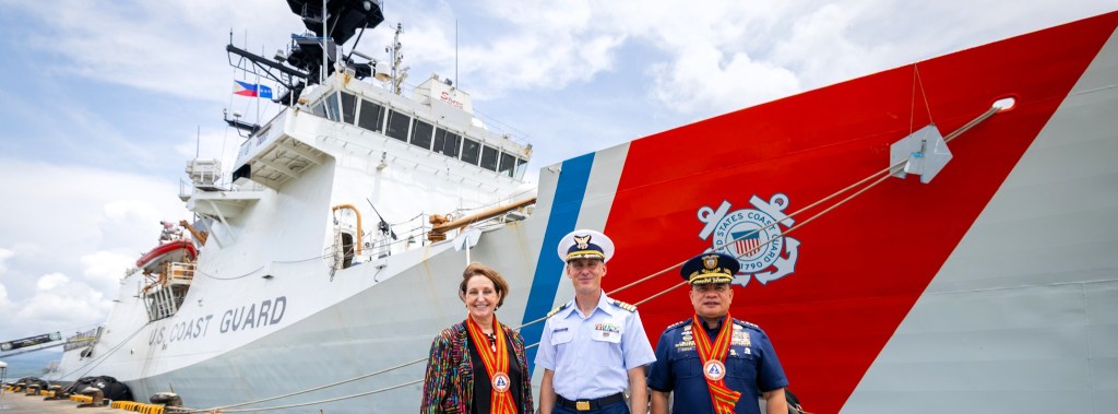 U.S. Coast Guard Cutter Stratton conducts port visit in&nbsp;Palawan