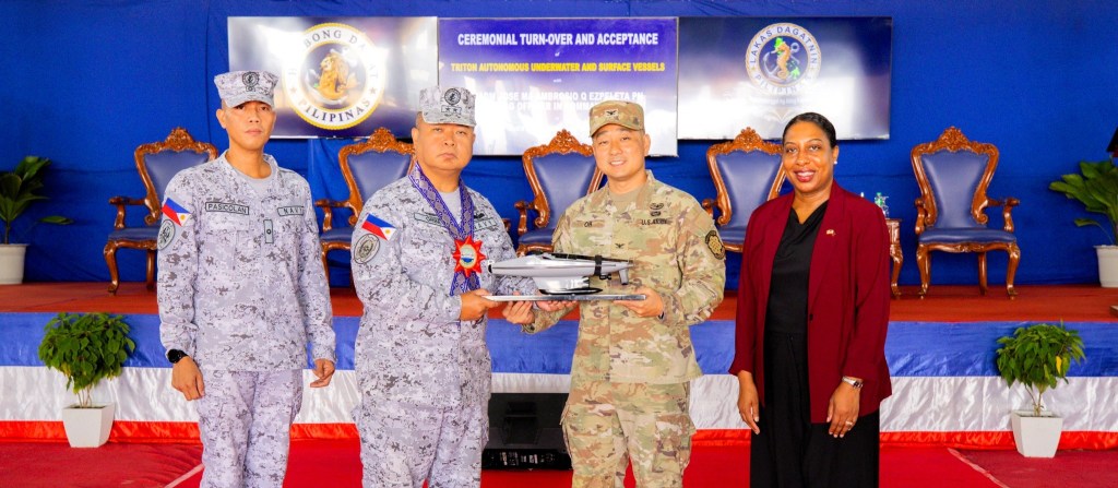 US Embassy gifts AFP P745-M Triton drones for marine&nbsp;surveillance