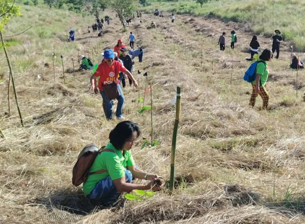 DENR, partners plant 200 native trees in&nbsp;Subic