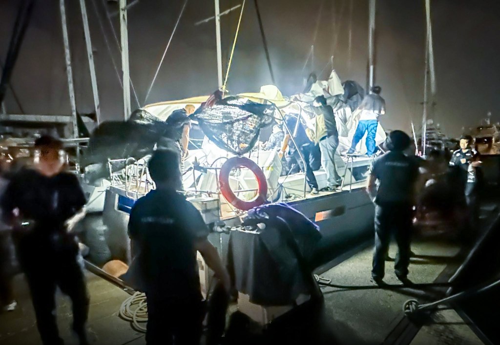 P162.2-M ‘kush’ seized from Malaysian yacht in&nbsp;Subic